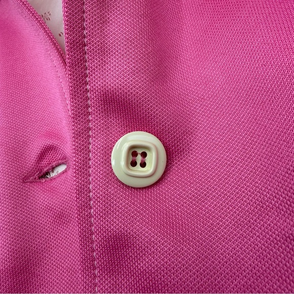 NEW RTW Gucci Pink Orange Embroidered Bunny Rabbit Logo Pique Shirt Jacket Sz S - Picture 12 of 16